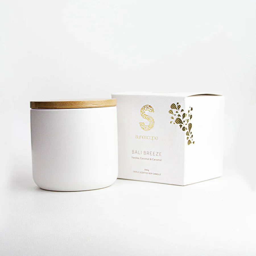 Sunescape Triple Scented Soy Candle 300g