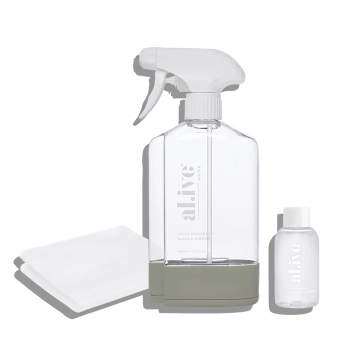 Alive Body Glass &amp; Mirror Cleaning Kit