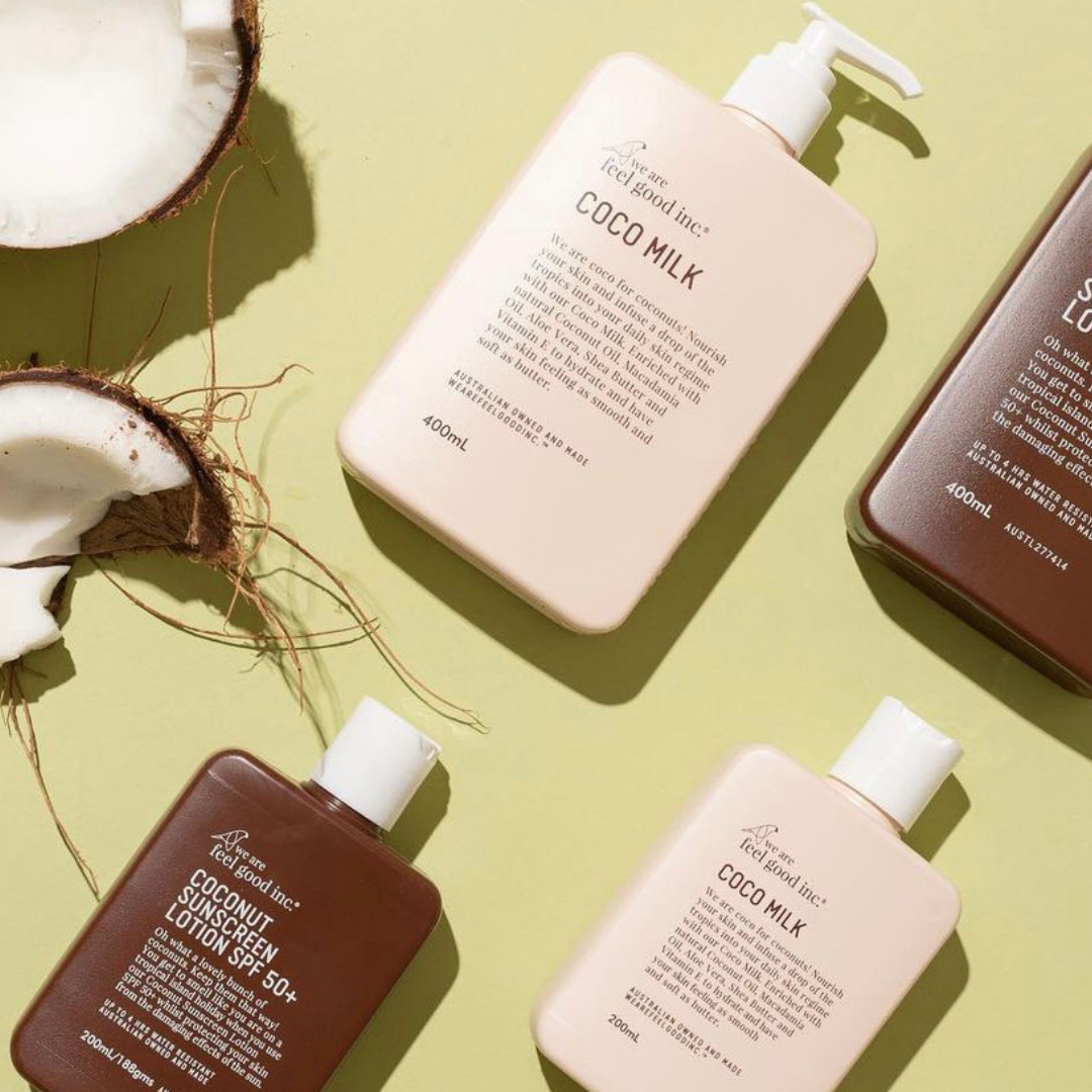 We Are Feel Good Coconut Sunscreen SPF50+ 400ml