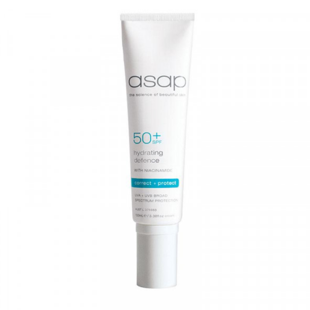 ASAP SPF50+ Hydrating Defence With Niacinimide 100ml