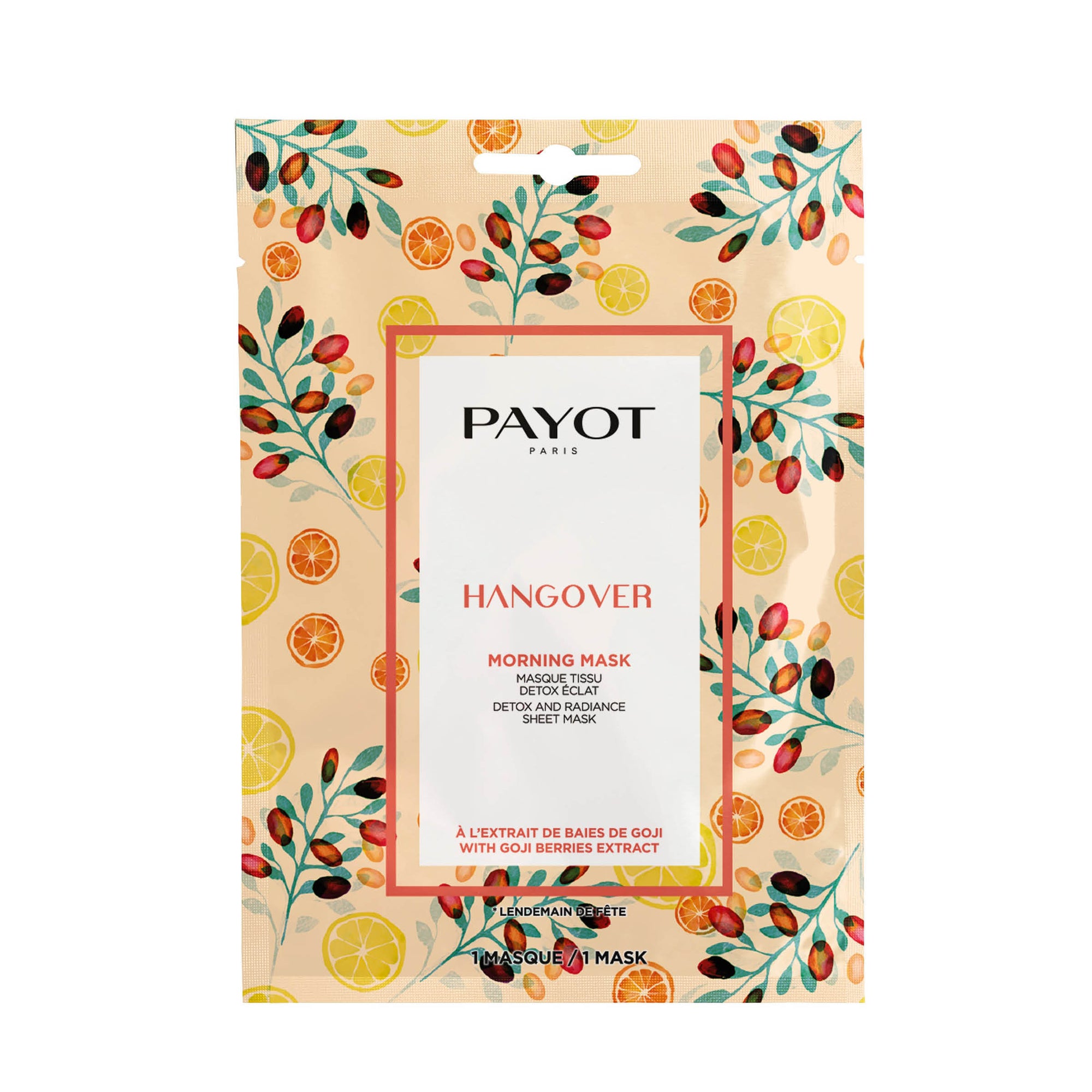 Payot Hangover Detox & Radiance Morning Mask