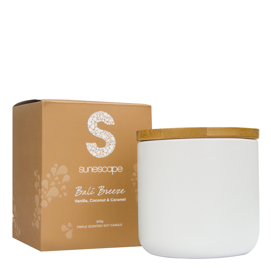 Sunescape Triple Scented Soy Candle 300g