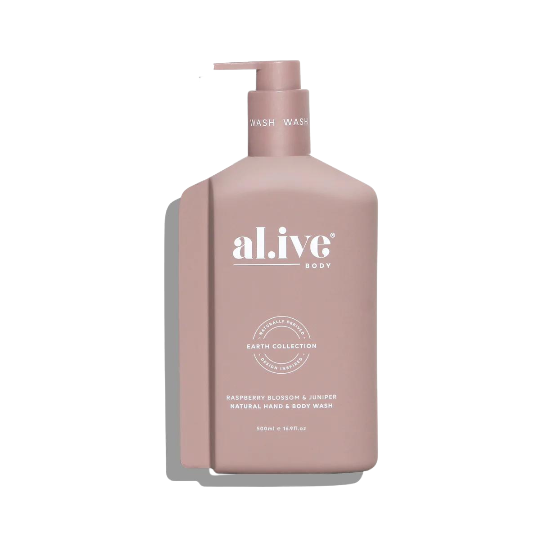 Alive Body Hand & Body Wash - Raspberry Blossom & Juniper 500ml