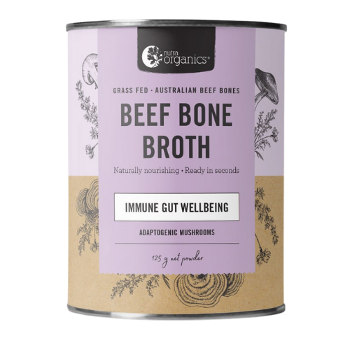 Nutra Organics Beef Bone Broth Adaptogenic Mushroom 125g