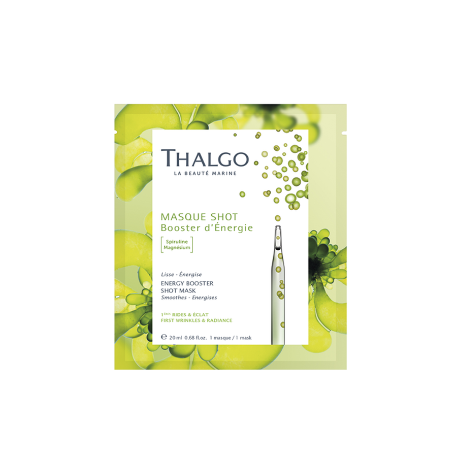 Thalgo Biocellulose Sheet Masks Energy Booster Shot Mask
