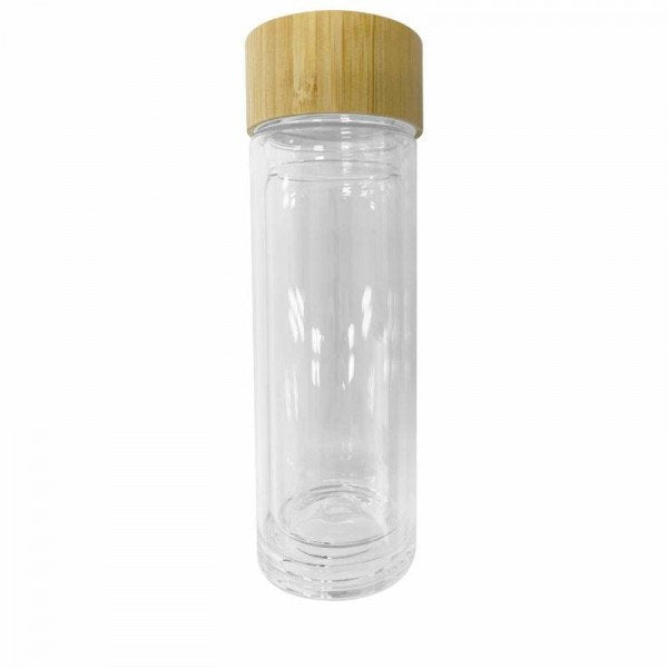 Nutra Organics Double Walled Glass Flask
