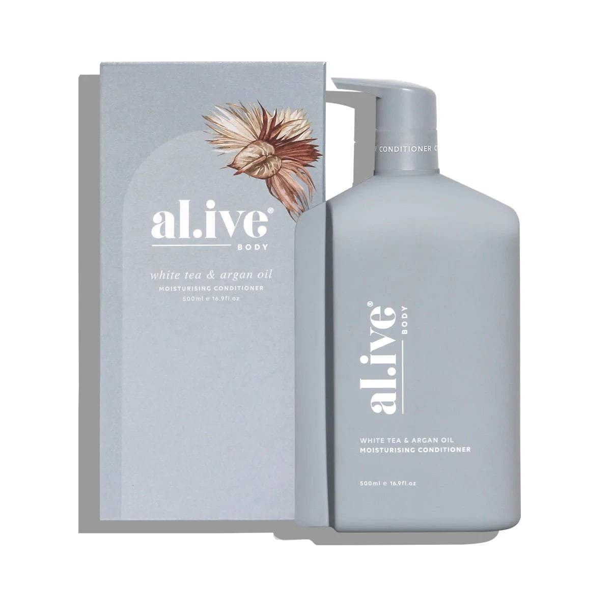 Alive Body Moisturising Conditioner - White Tea &amp; Argan Oil 500ml